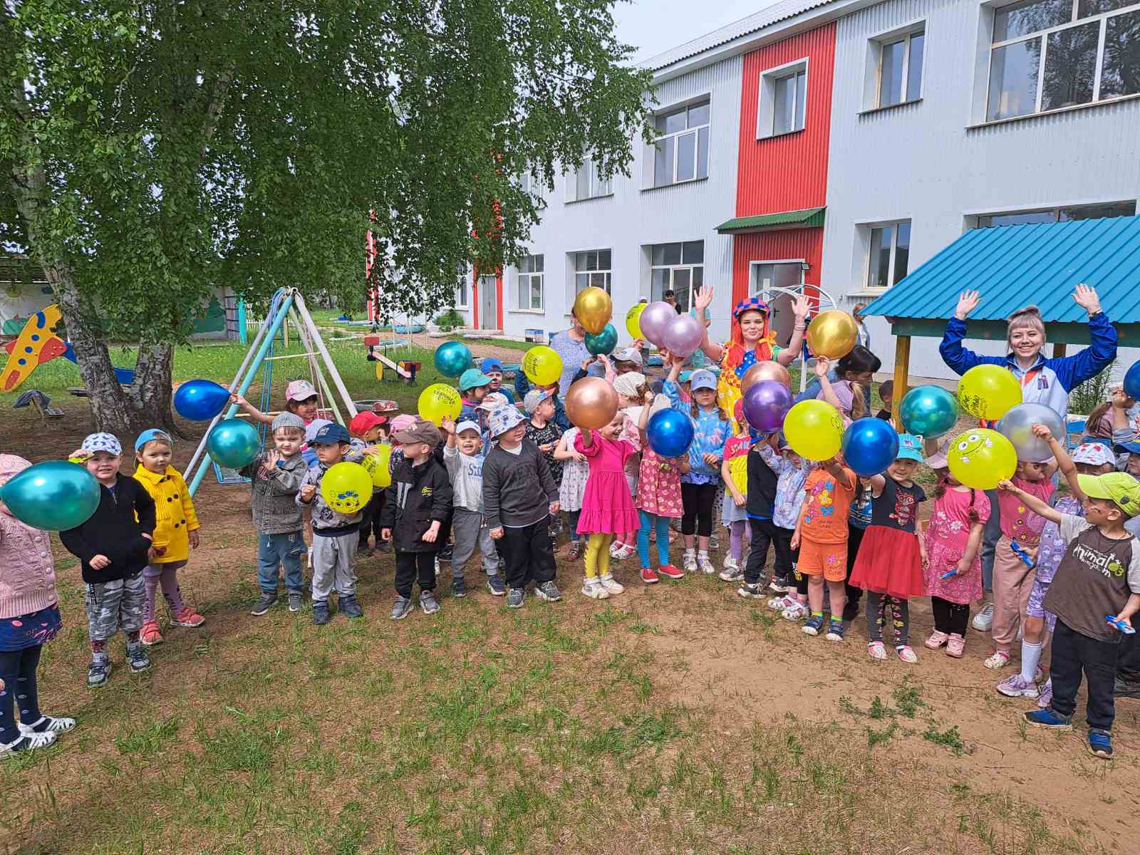 3 июня в детском саду «Подснежник» прошел праздник День защиты детей..