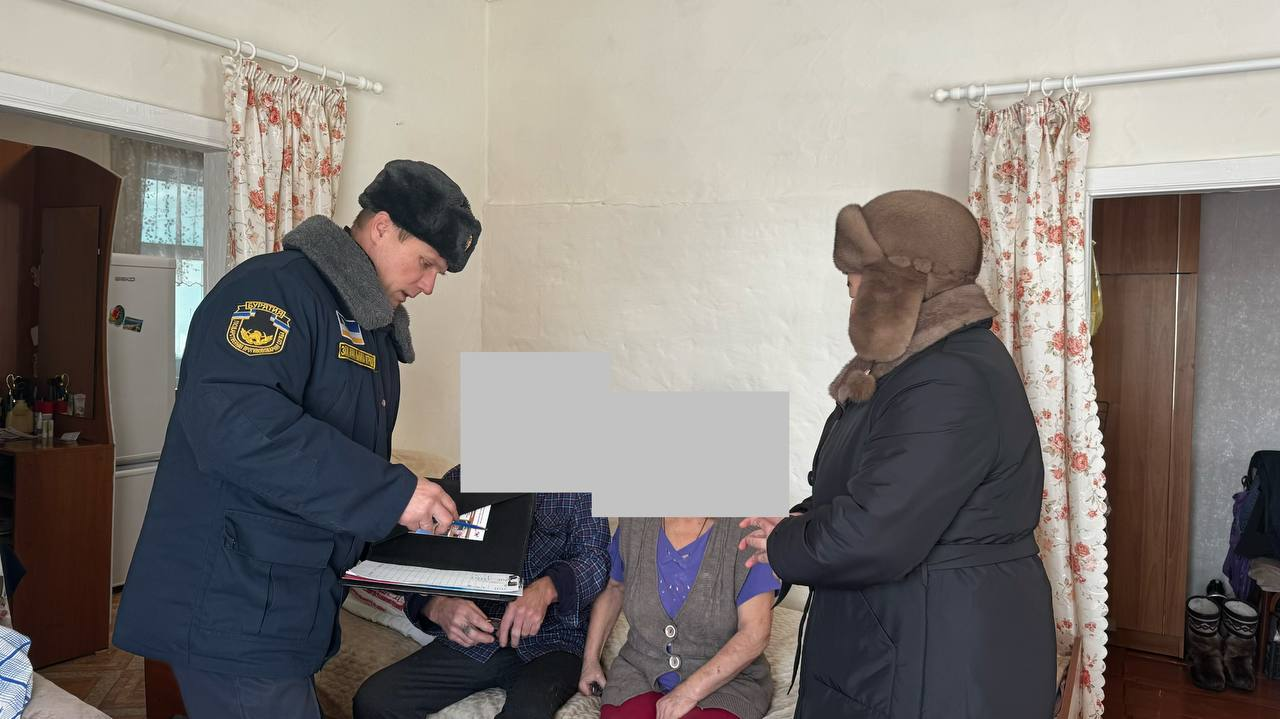 В Бичурском районе прошел рейд по пожарной безопасности для пенсионеров.