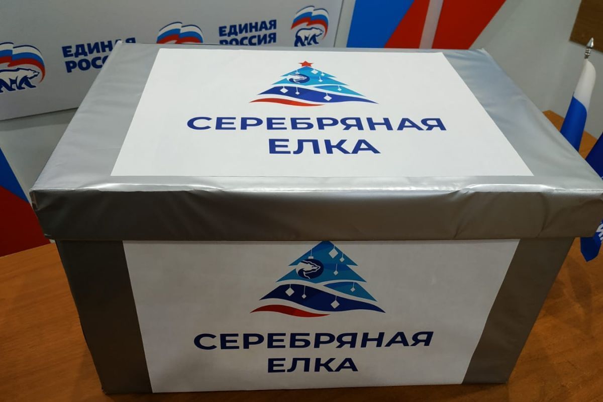 «Единая Россия» запустила благотворительную акцию «Серебряная ёлка».