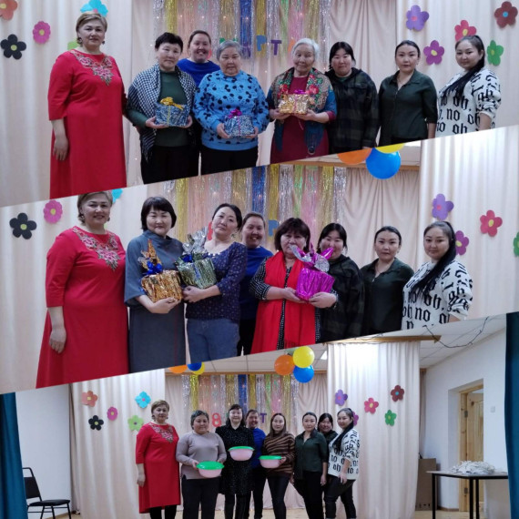 8 Марта Хонхолойский СК провели праздничное мероприятие ''Для милых Дам".