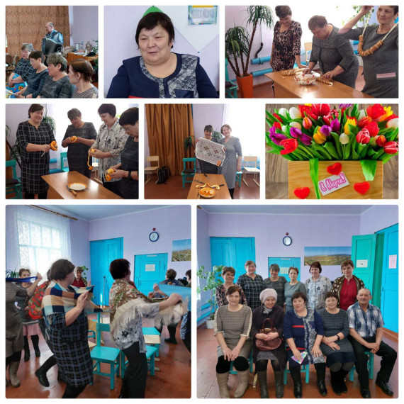 Праздник посвящённый Международному женскому дню 8 марта "Мы славим женщину" провели в Сухо-Ручьевском клубе работники культуры , руководители и члены  Тосов.