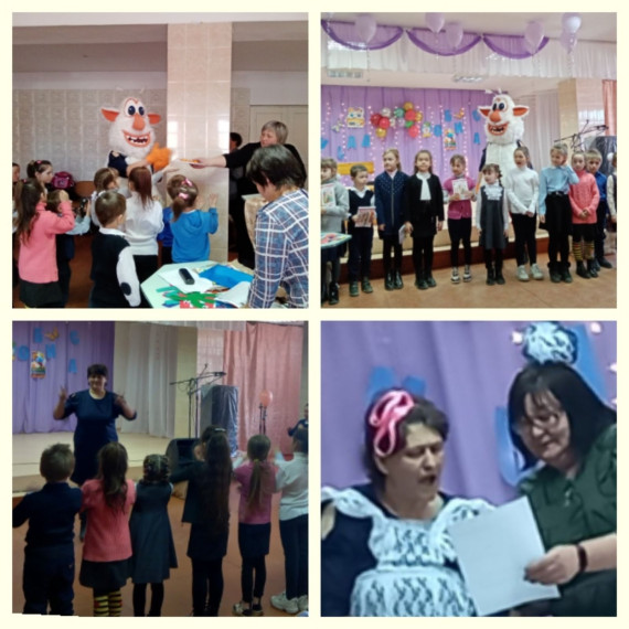 20 марта работники СДК "Колос", библиотеки совместно с учителем Беляевой Н. Г. подготовили и провели  праздник "Прощание с азбукой" для первоклассников и родителей.